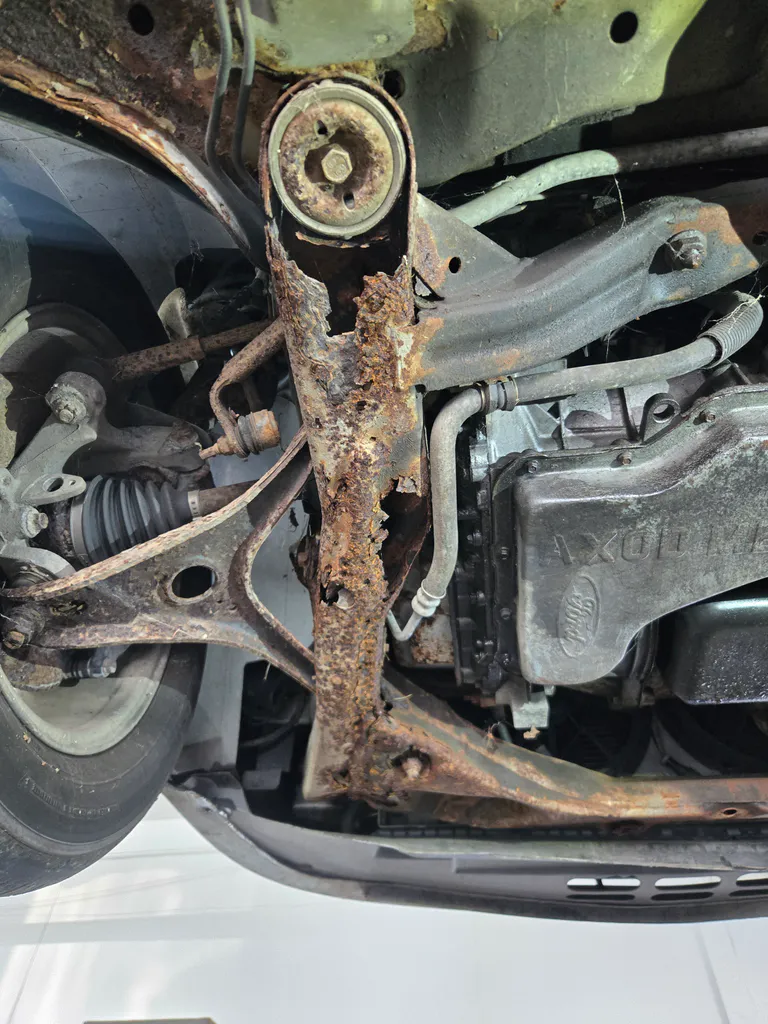 Structural corrosion found during a PA safety inspection